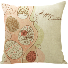 spring bunny egg digital print linen hide Zipper pillowcase 2021 Easter Decorative Throw Pillow Covers